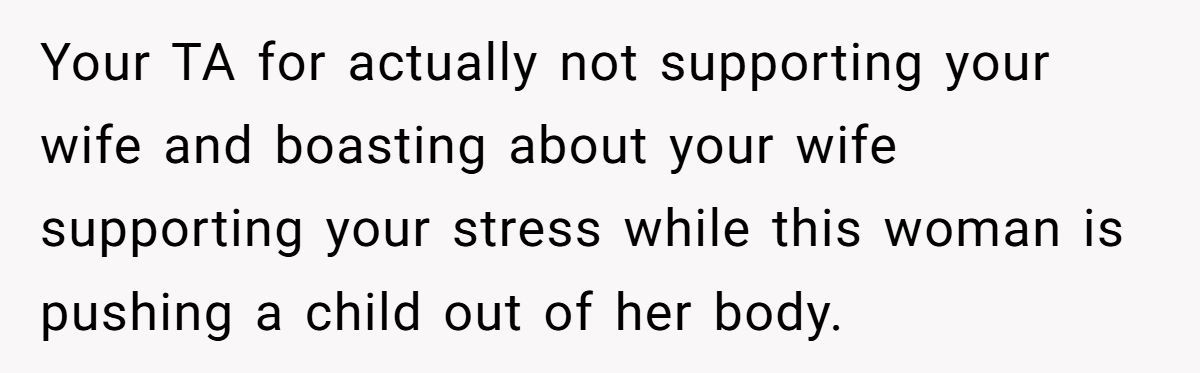 Man’s Words to Wife in Delivery Room Ignite Tense Showdown With Stranger Generated by Aubtu.biz