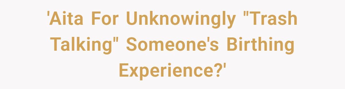 Man’s Words to Wife in Delivery Room Ignite Tense Showdown With Stranger Generated by Aubtu.biz