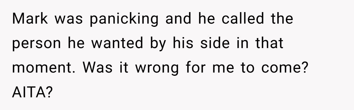 He Rushed to His Ex’s Son in a Hospital Crisis, Only to Be Kicked Out by Her Generated by Aubtu.biz