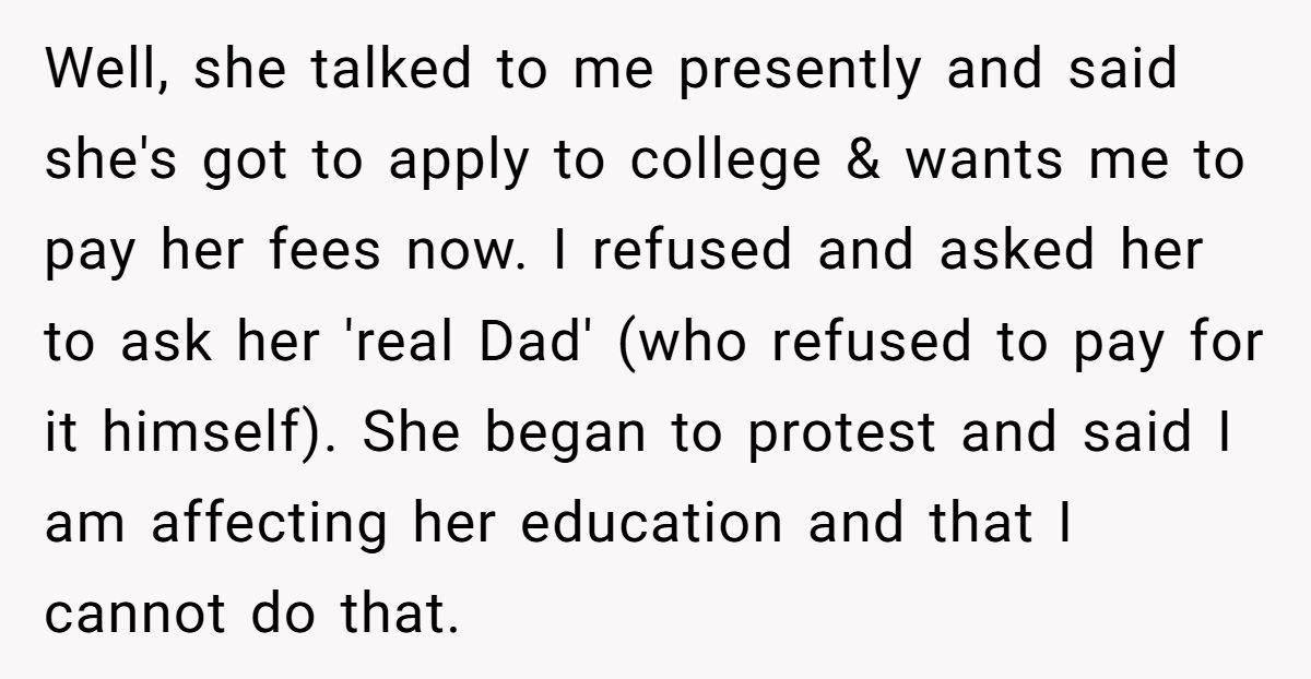 A Stepmom Tried to Push Their Biological Parent Aside During Kids’ Activities Generated by Aubtu.biz