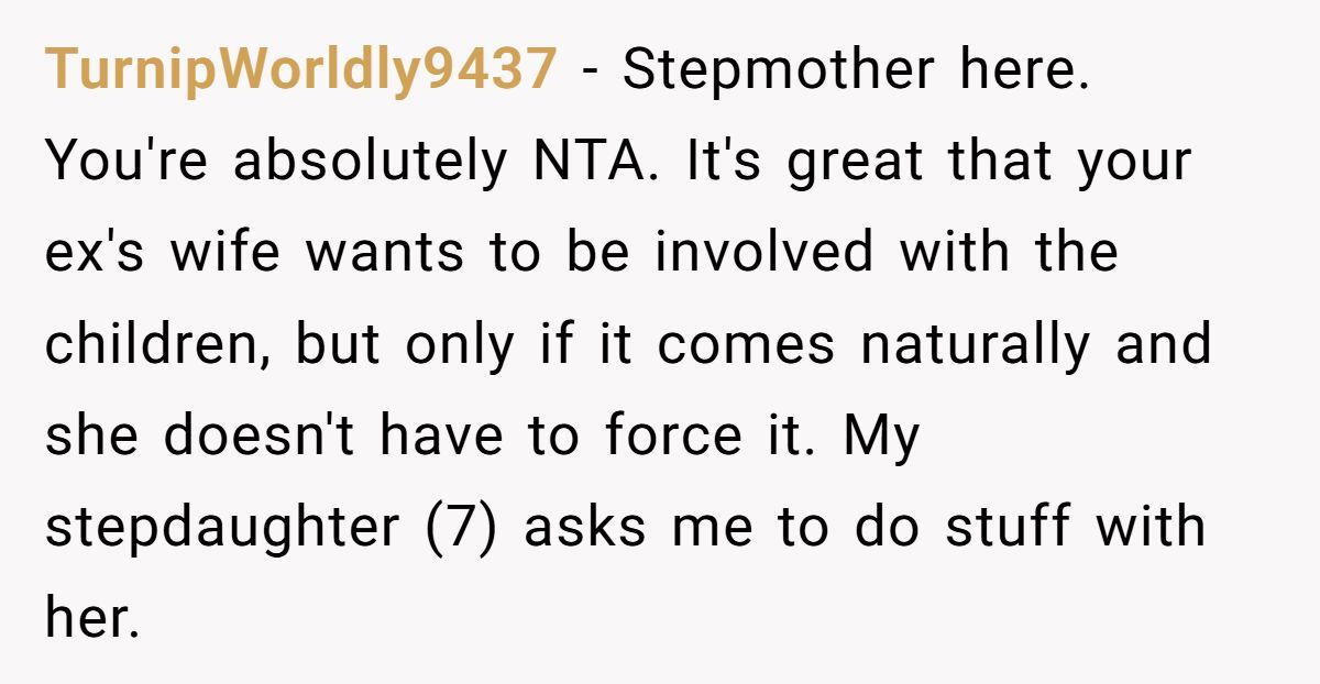 A Stepmom Tried to Push Their Biological Parent Aside During Kids’ Activities Generated by Aubtu.biz