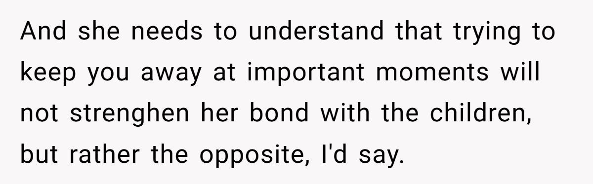 A Stepmom Tried to Push Their Biological Parent Aside During Kids’ Activities Generated by Aubtu.biz
