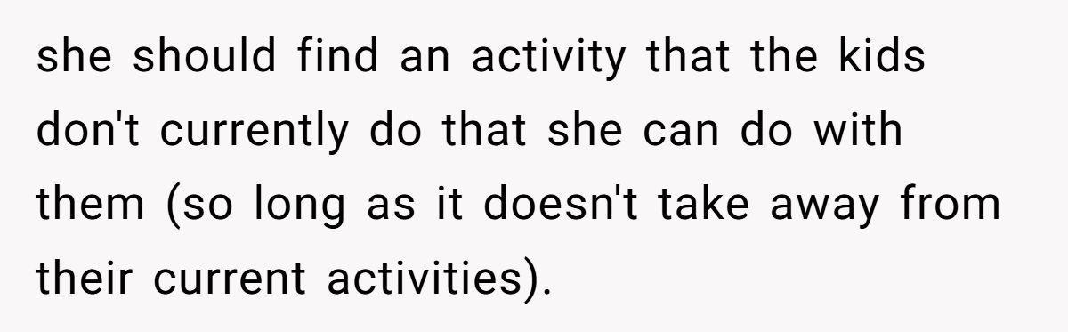 A Stepmom Tried to Push Their Biological Parent Aside During Kids’ Activities Generated by Aubtu.biz