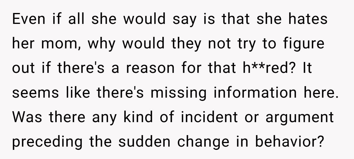 Husband Shocks Family After Revealing His Daughter Traumatizes His Wife Generated by Aubtu.biz