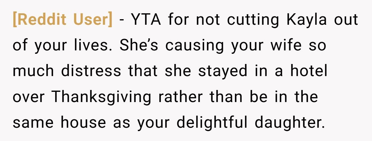 Husband Shocks Family After Revealing His Daughter Traumatizes His Wife Generated by Aubtu.biz