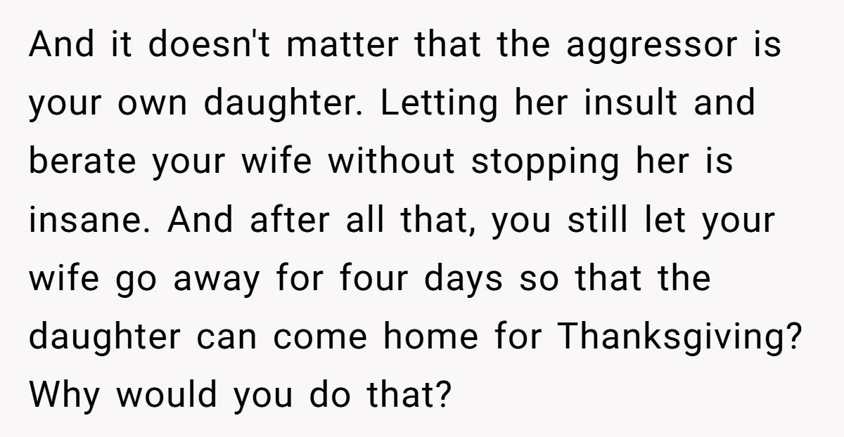 Husband Shocks Family After Revealing His Daughter Traumatizes His Wife Generated by Aubtu.biz