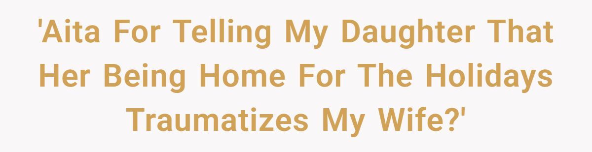 Husband Shocks Family After Revealing His Daughter Traumatizes His Wife Generated by Aubtu.biz