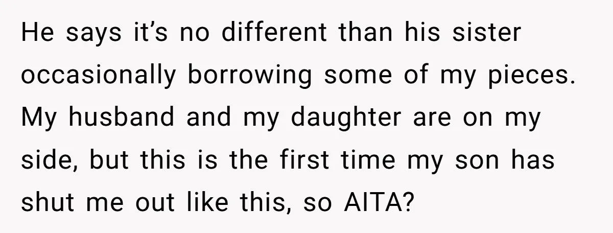 Heirloom Havoc: Was Refusing To Hand Over a Treasured Ring To Daughter-In-Law Justified Or Harsh?