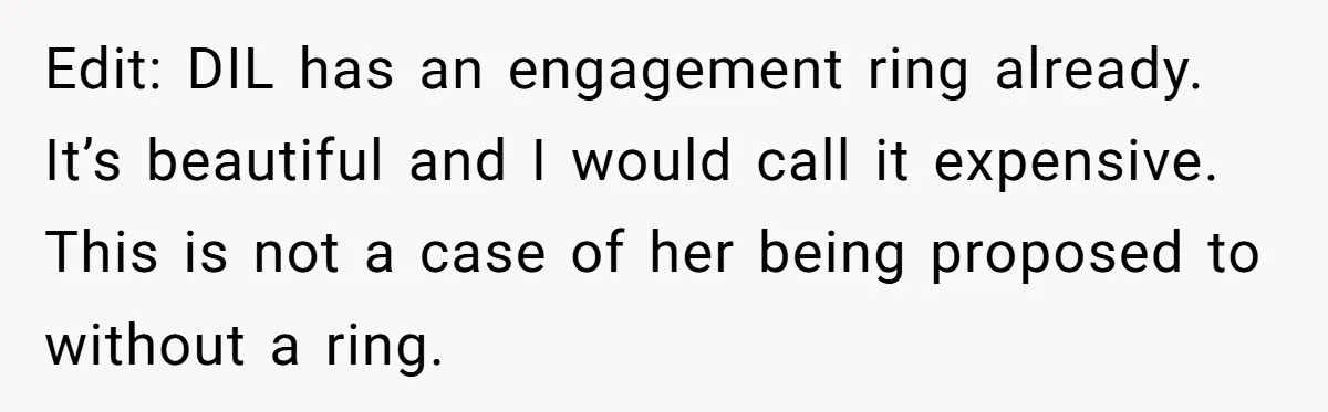 Heirloom Havoc: Was Refusing To Hand Over a Treasured Ring To Daughter-In-Law Justified Or Harsh?