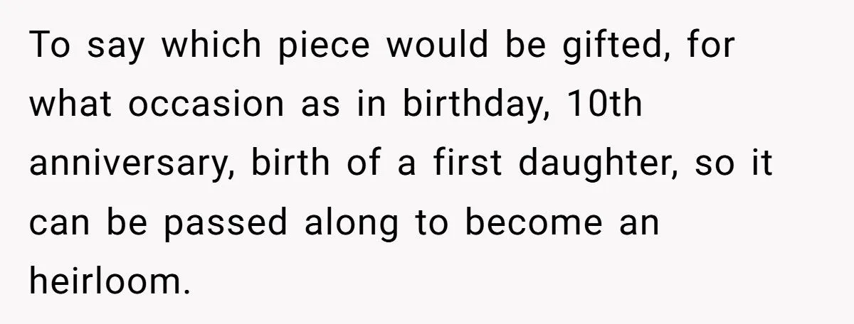 Heirloom Havoc: Was Refusing To Hand Over a Treasured Ring To Daughter-In-Law Justified Or Harsh?