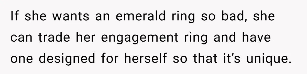 Heirloom Havoc: Was Refusing To Hand Over a Treasured Ring To Daughter-In-Law Justified Or Harsh?