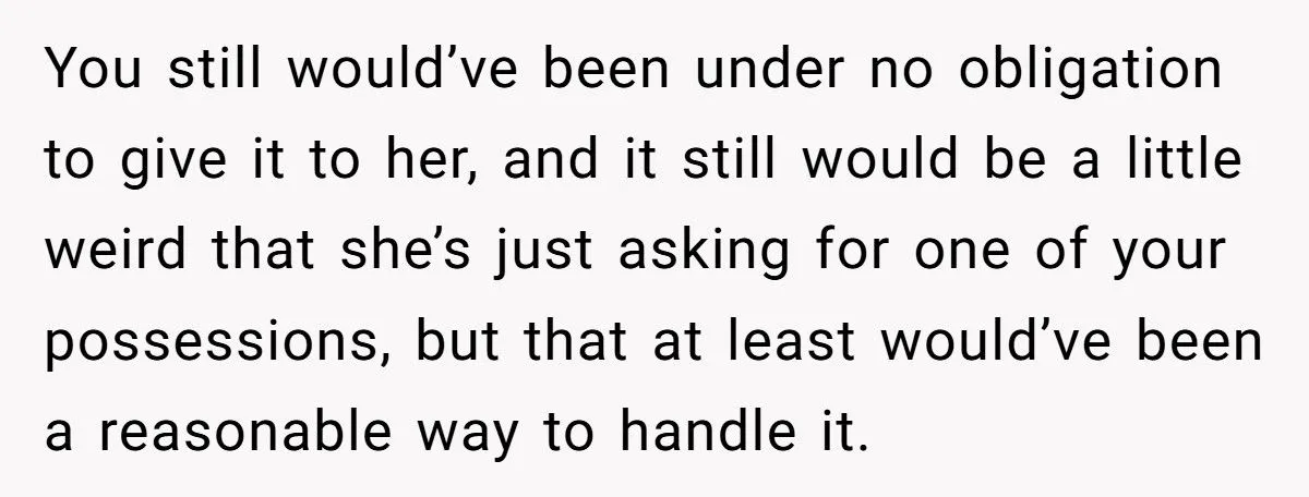 Heirloom Havoc: Was Refusing To Hand Over a Treasured Ring To Daughter-In-Law Justified Or Harsh?