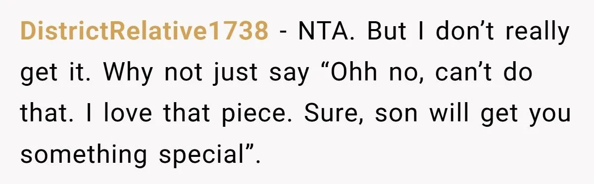 Heirloom Havoc: Was Refusing To Hand Over a Treasured Ring To Daughter-In-Law Justified Or Harsh?