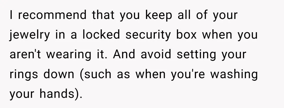 Heirloom Havoc: Was Refusing To Hand Over a Treasured Ring To Daughter-In-Law Justified Or Harsh?