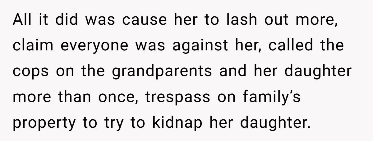 Her Daughter Chose to Live with Grandparents After Years of Neglect - Now She Wants Sympathy, but Her Sister Said No