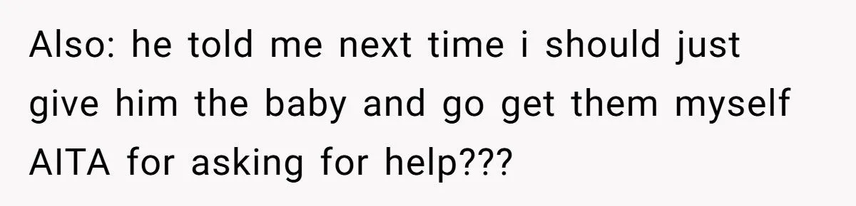 Her Husband Refused to Grab a Napkin While She Struggled With Their Baby - Now She’s Questioning Everything