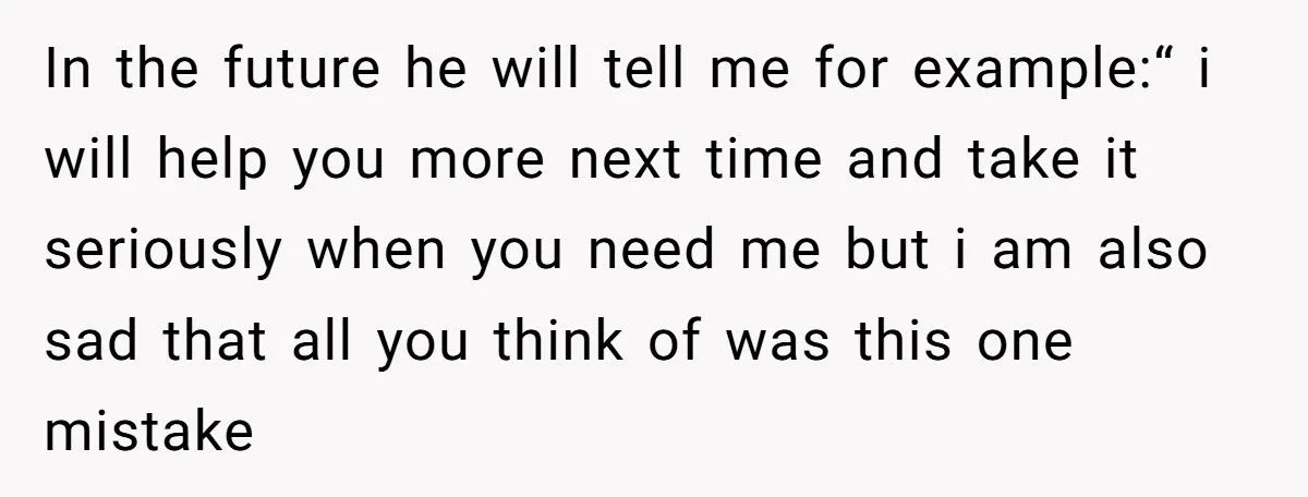 Her Husband Refused to Grab a Napkin While She Struggled With Their Baby - Now She’s Questioning Everything