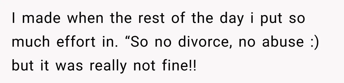 Her Husband Refused to Grab a Napkin While She Struggled With Their Baby - Now She’s Questioning Everything