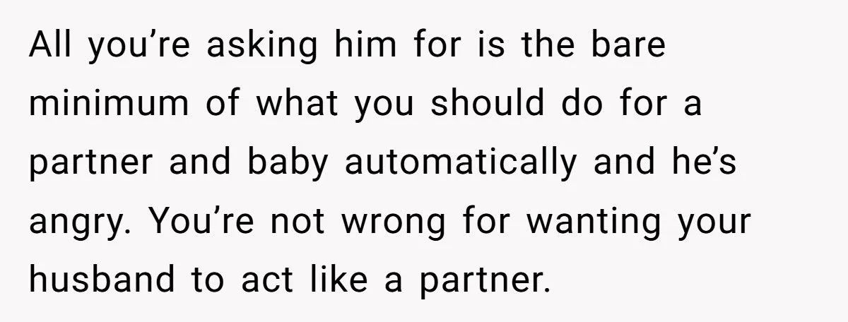 Her Husband Refused to Grab a Napkin While She Struggled With Their Baby - Now She’s Questioning Everything