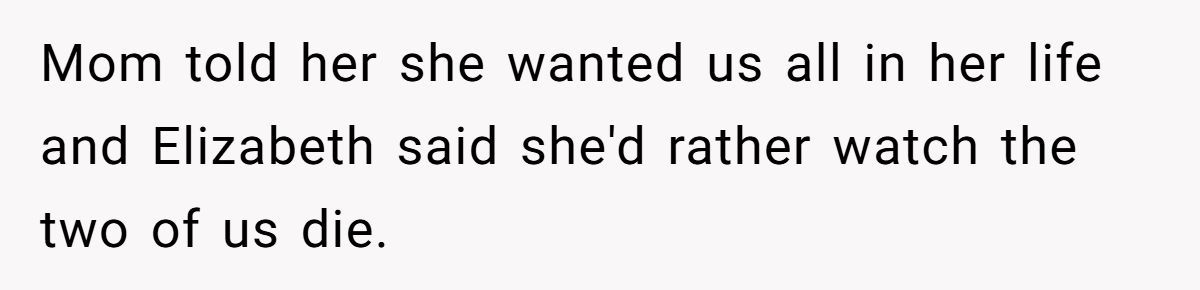 Groom Blocks Mom From Using Wedding to Force Reunion With Hateful Sister Generated by Aubtu.biz