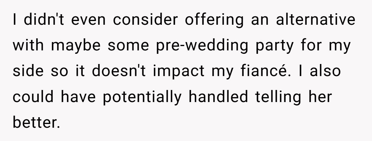 Groom Blocks Mom From Using Wedding to Force Reunion With Hateful Sister Generated by Aubtu.biz