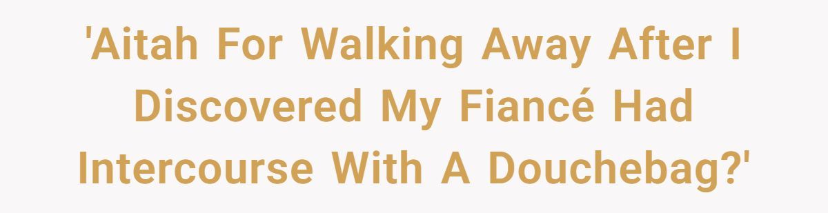 A Man Walked Away From His Fiancée Without a Word After Discovering Her Betrayal Generated by Aubtu.biz