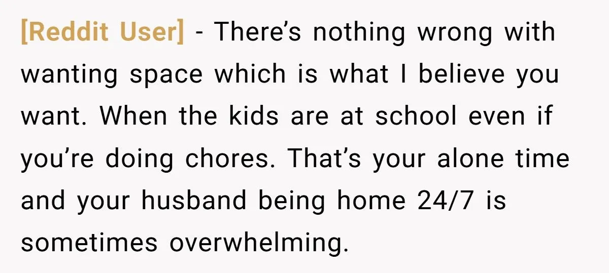 Stay-at-Home Mom Begs Husband to Go to the Office - Is She Wrong? Generated by Aubtu.biz