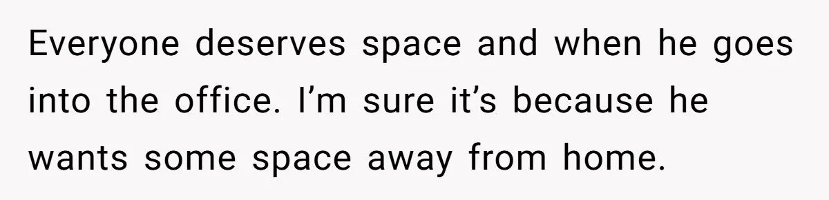 Stay-at-Home Mom Begs Husband to Go to the Office - Is She Wrong? Generated by Aubtu.biz