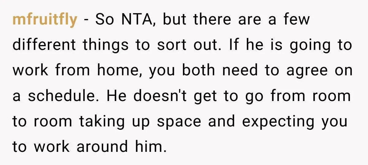 Stay-at-Home Mom Begs Husband to Go to the Office - Is She Wrong? Generated by Aubtu.biz