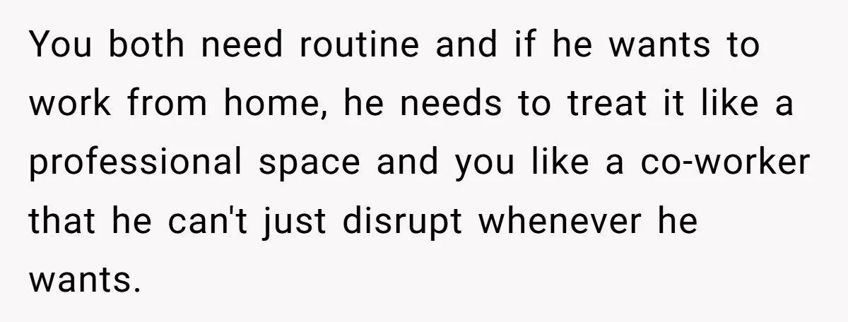 Stay-at-Home Mom Begs Husband to Go to the Office - Is She Wrong? Generated by Aubtu.biz