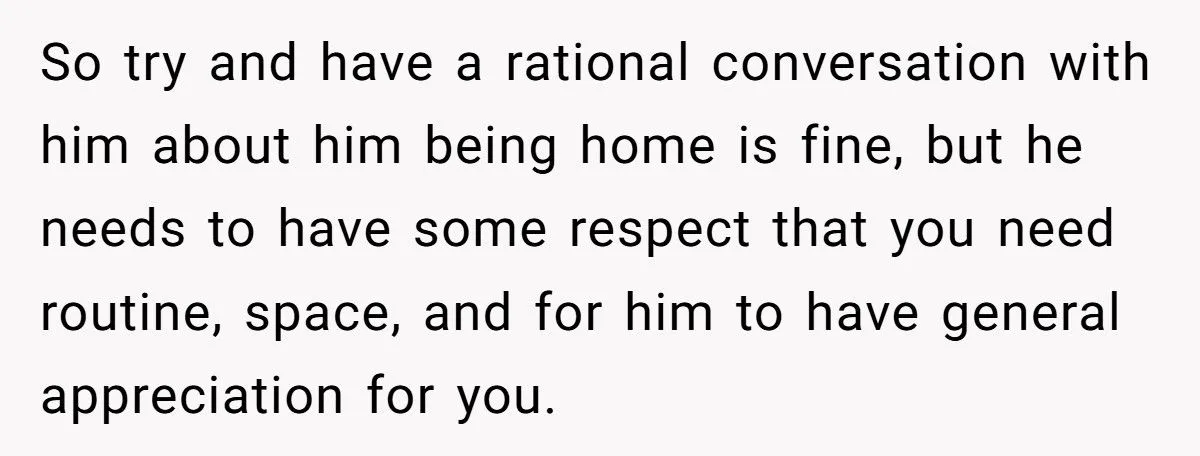 Stay-at-Home Mom Begs Husband to Go to the Office - Is She Wrong? Generated by Aubtu.biz