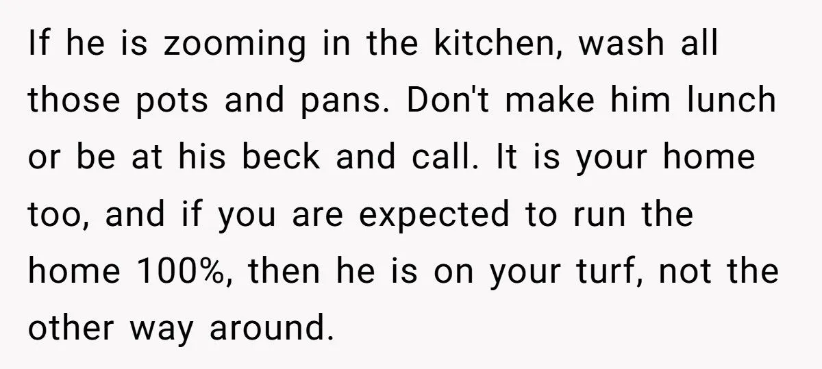 Stay-at-Home Mom Begs Husband to Go to the Office - Is She Wrong? Generated by Aubtu.biz