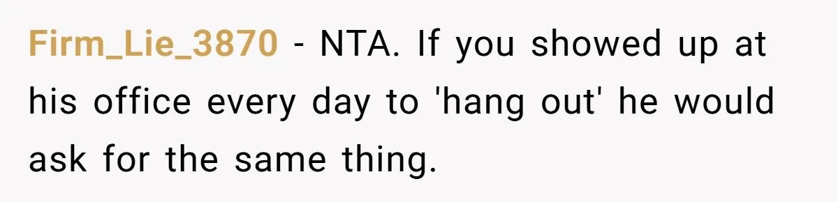 Stay-at-Home Mom Begs Husband to Go to the Office - Is She Wrong? Generated by Aubtu.biz