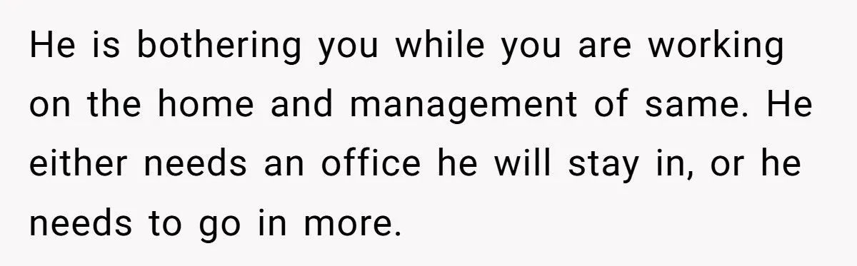 Stay-at-Home Mom Begs Husband to Go to the Office - Is She Wrong? Generated by Aubtu.biz