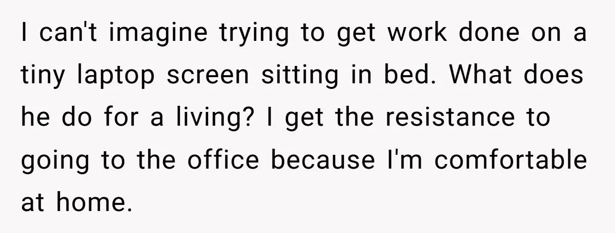 Stay-at-Home Mom Begs Husband to Go to the Office - Is She Wrong? Generated by Aubtu.biz