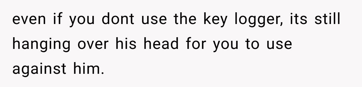 A Dad Confessed He Monitored His Son’s Laptop With a Keylogger - Now He’s Wondering If He Was Wrong Generated by Aubtu.biz