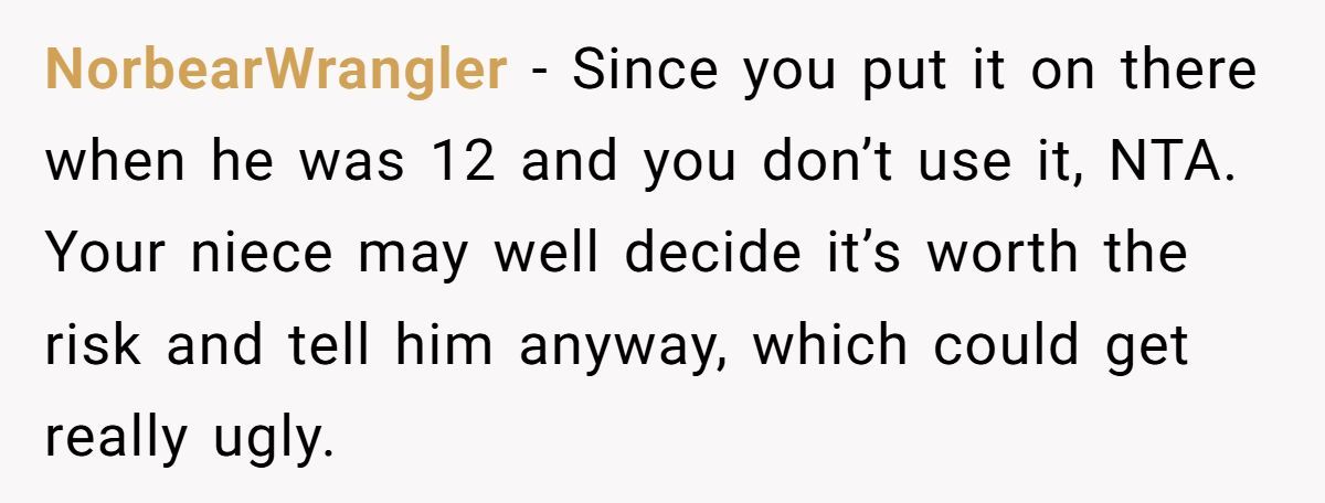 A Dad Confessed He Monitored His Son’s Laptop With a Keylogger - Now He’s Wondering If He Was Wrong Generated by Aubtu.biz