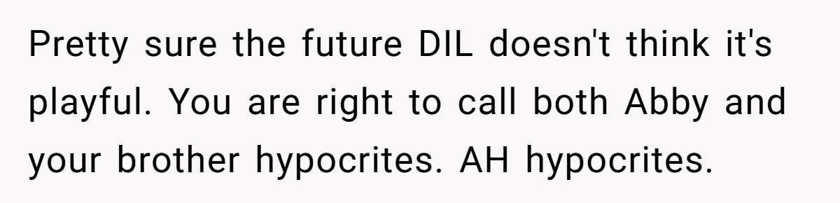 Family Feud: Redditor Calls Out SIL’s Hypocrisy Over Mom’s Invite Generated by Aubtu.biz