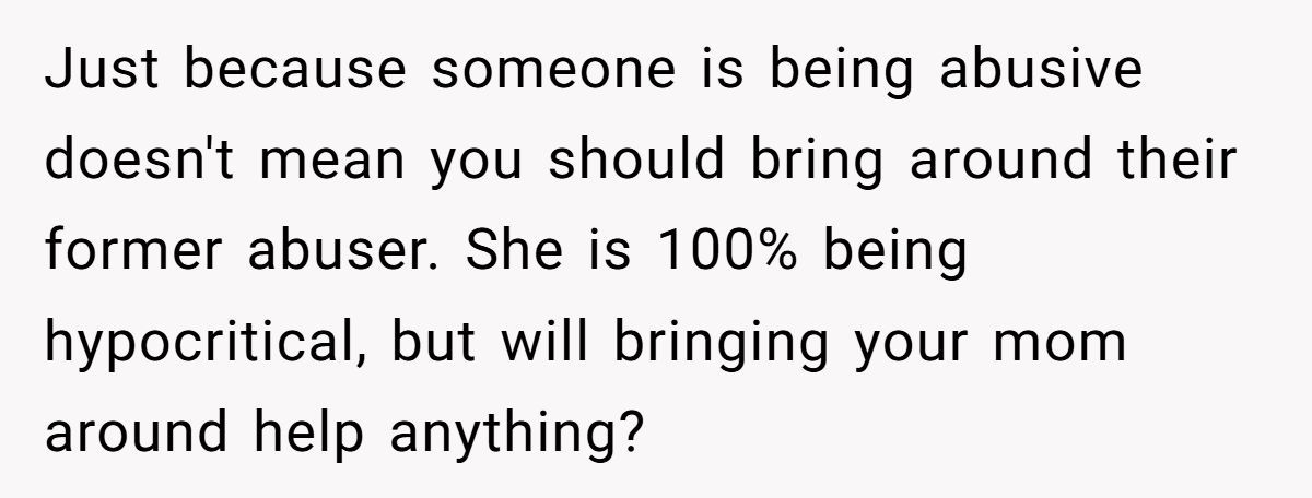 Family Feud: Redditor Calls Out SIL’s Hypocrisy Over Mom’s Invite Generated by Aubtu.biz