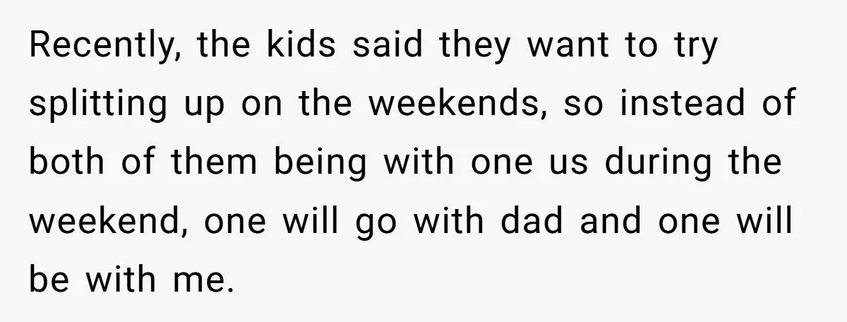A Mother Keeps Her Weekends Child-Free, Leaving Her Kids’ Wishes Ignored and Family Appalled Generated by Aubtu.biz