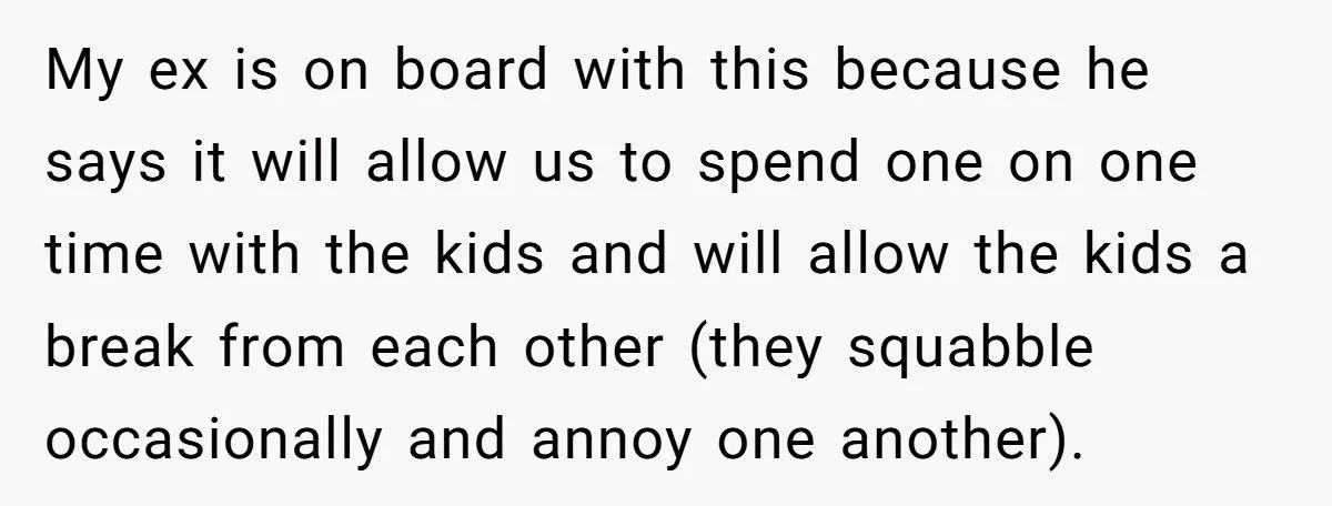 A Mother Keeps Her Weekends Child-Free, Leaving Her Kids’ Wishes Ignored and Family Appalled Generated by Aubtu.biz
