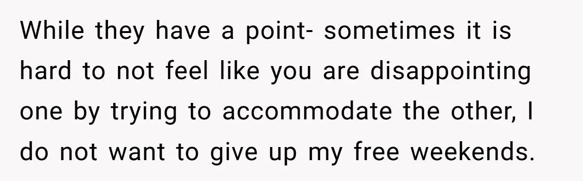 A Mother Keeps Her Weekends Child-Free, Leaving Her Kids’ Wishes Ignored and Family Appalled Generated by Aubtu.biz