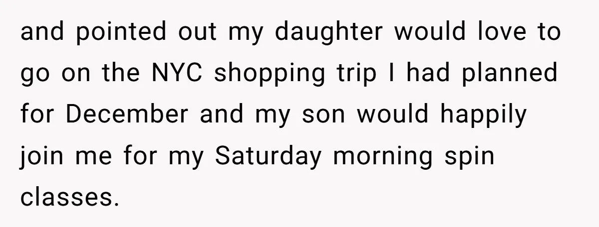A Mother Keeps Her Weekends Child-Free, Leaving Her Kids’ Wishes Ignored and Family Appalled Generated by Aubtu.biz