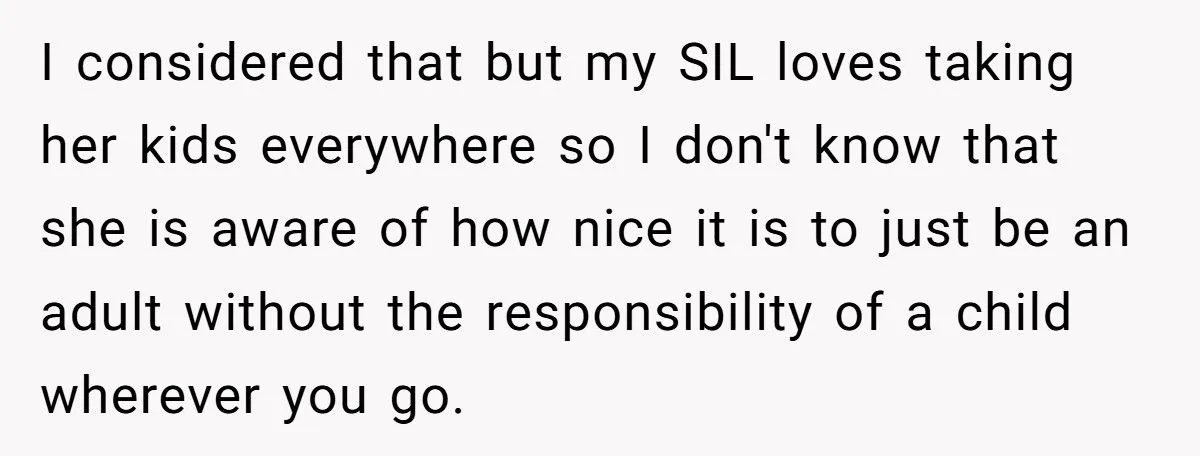 A Mother Keeps Her Weekends Child-Free, Leaving Her Kids’ Wishes Ignored and Family Appalled Generated by Aubtu.biz