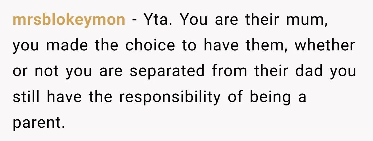 A Mother Keeps Her Weekends Child-Free, Leaving Her Kids’ Wishes Ignored and Family Appalled Generated by Aubtu.biz