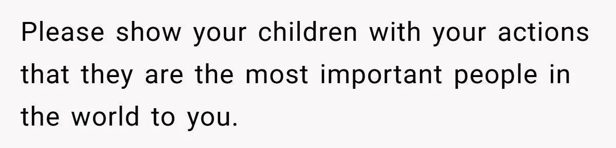 A Mother Keeps Her Weekends Child-Free, Leaving Her Kids’ Wishes Ignored and Family Appalled Generated by Aubtu.biz