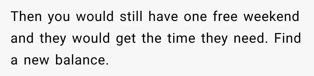 A Mother Keeps Her Weekends Child-Free, Leaving Her Kids’ Wishes Ignored and Family Appalled Generated by Aubtu.biz