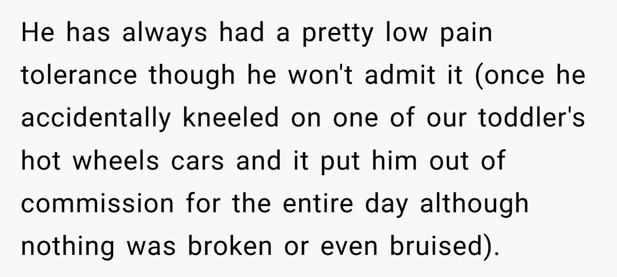 Sick Wife Loses Patience as Husband Overplays Minor Pain Generated by Aubtu.biz