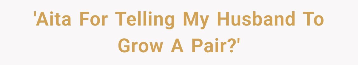 Sick Wife Loses Patience as Husband Overplays Minor Pain Generated by Aubtu.biz