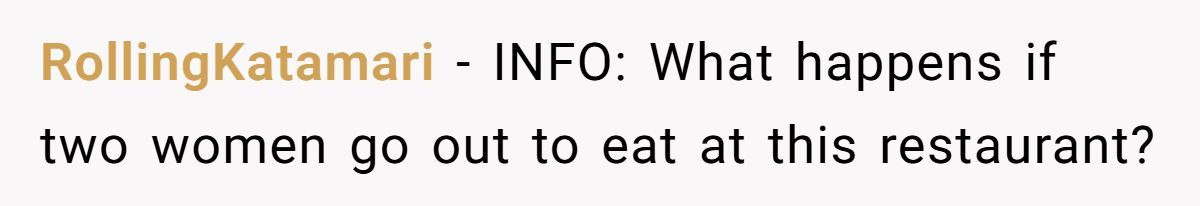 Menu Misstep: Redditor Faces Girlfriend’s Fury Over French Restaurant Tradition Generated by Aubtu.biz